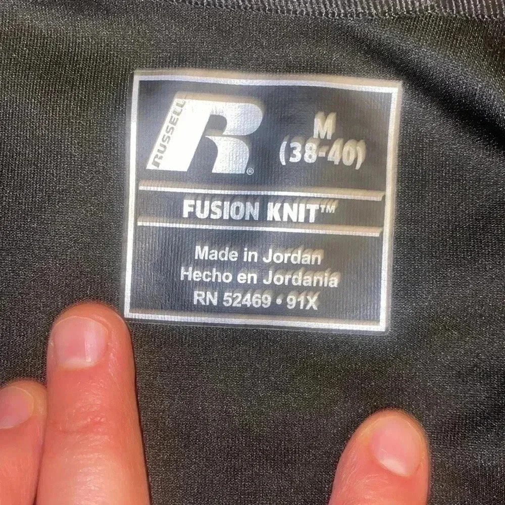 FUSION KNIT  STYLISH HOODIE BY RUSSELL NEW CONDITION - Picture 5 of 8